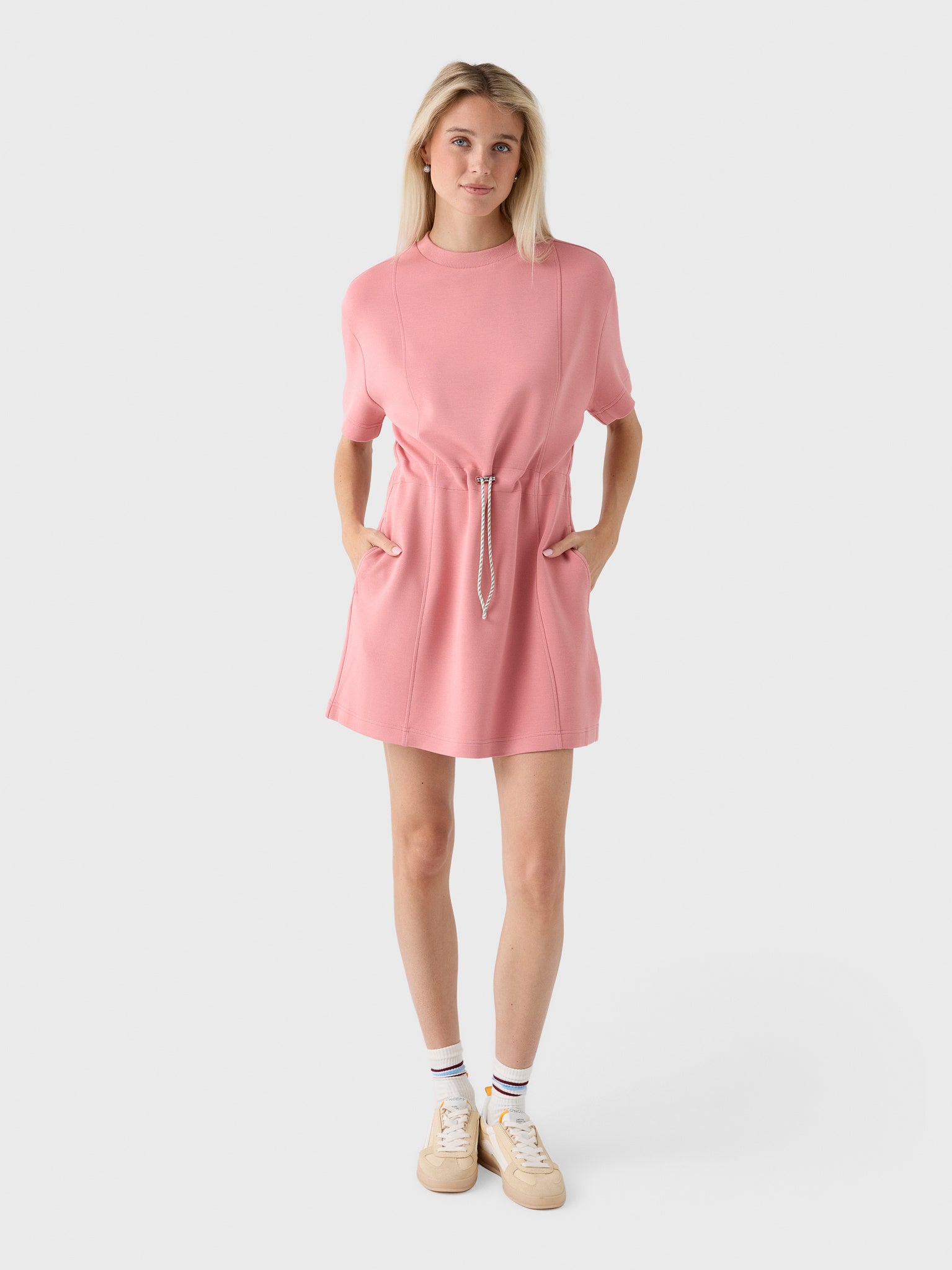 Varley Brandy Rose Maple 2.0 Dress Large