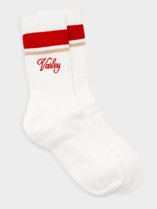 Varley Women's Lamar Club Stripe Socks