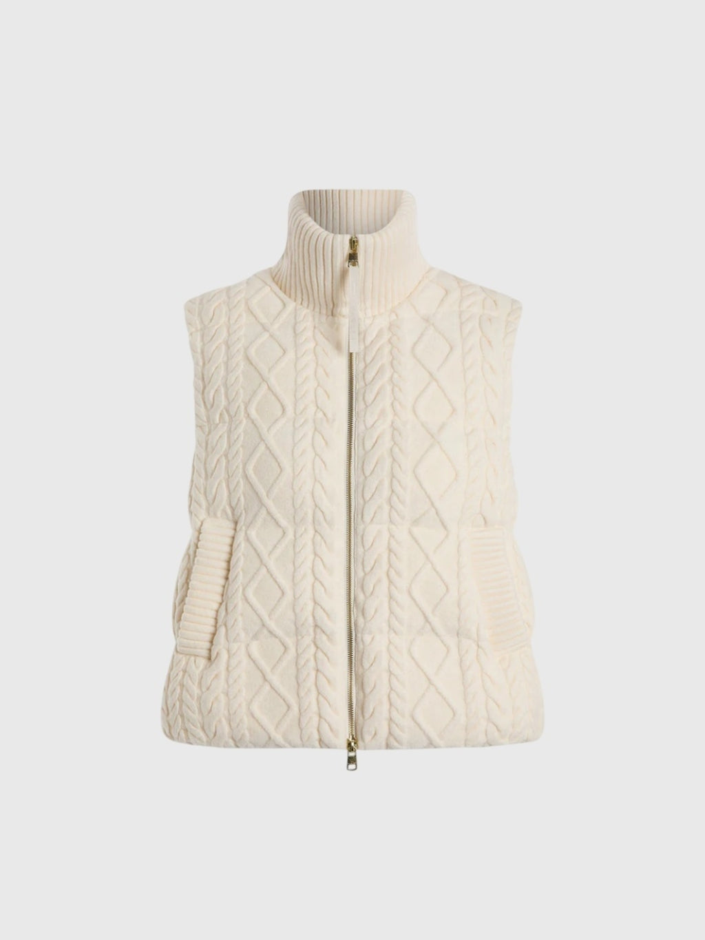Varley Women's Irina Cable-Knit Gilet - Saint Bernard