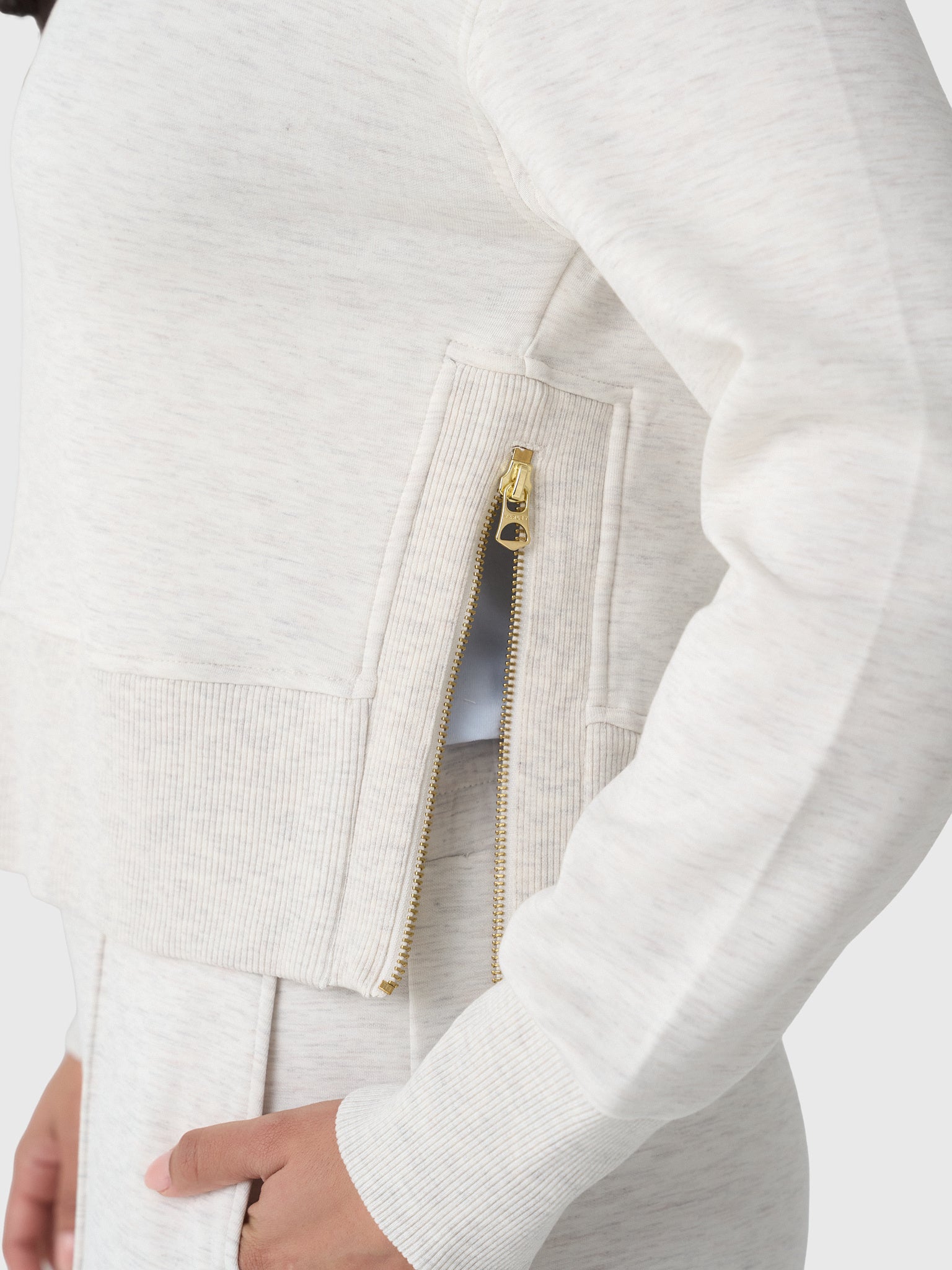 Varley Women's Philippe Crop Sweatshirt - Saint Bernard