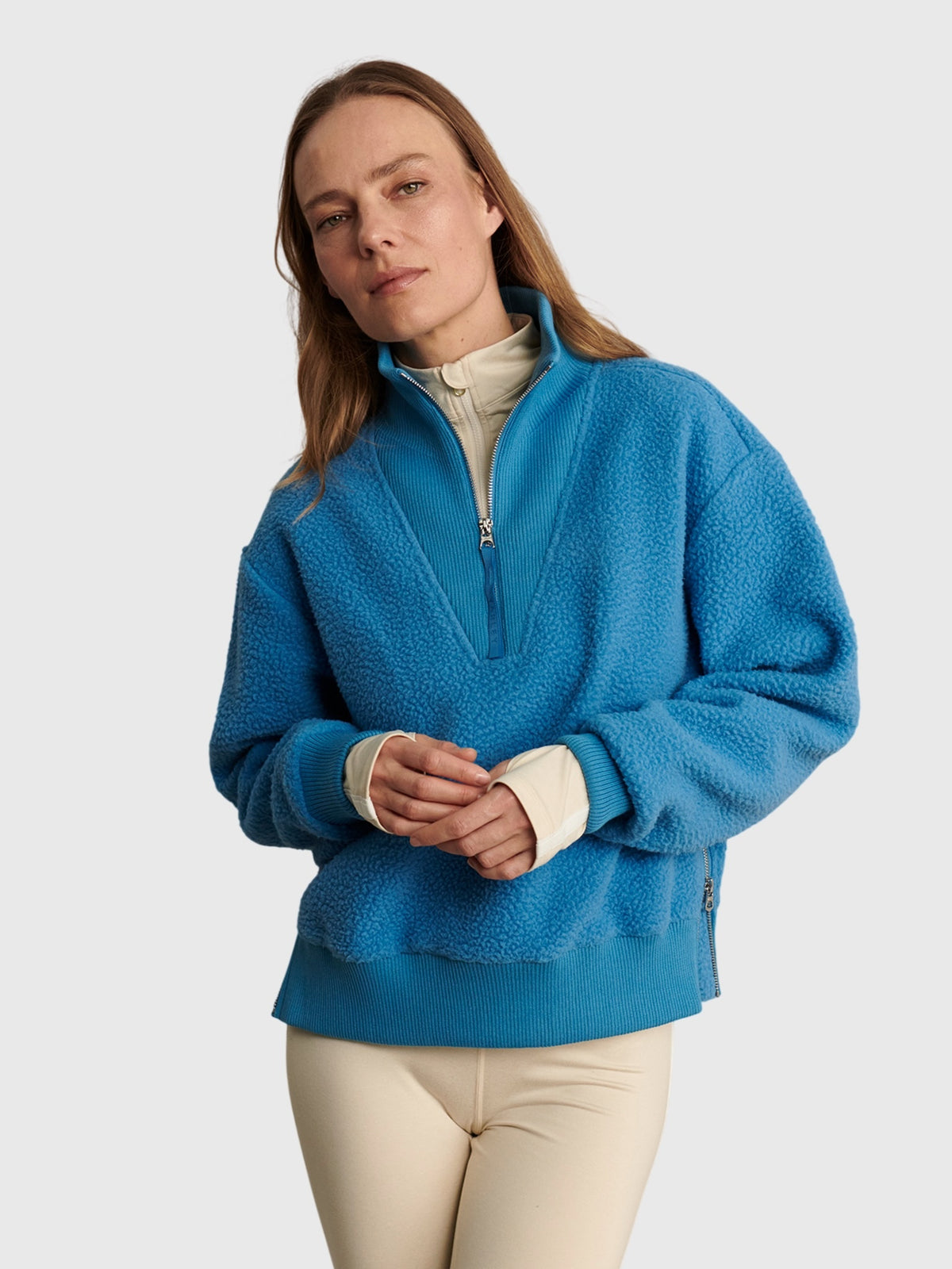 Varley Women's Jaylin Half-Zip Fleece - Saint Bernard