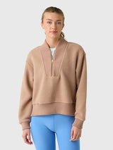 Varley Women's Mumford Half-Zip Fleece - Saint Bernard