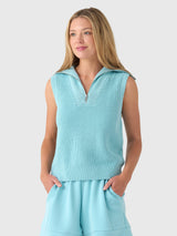 Varley Women's Clifford Knit Half-Zip - Saint Bernard