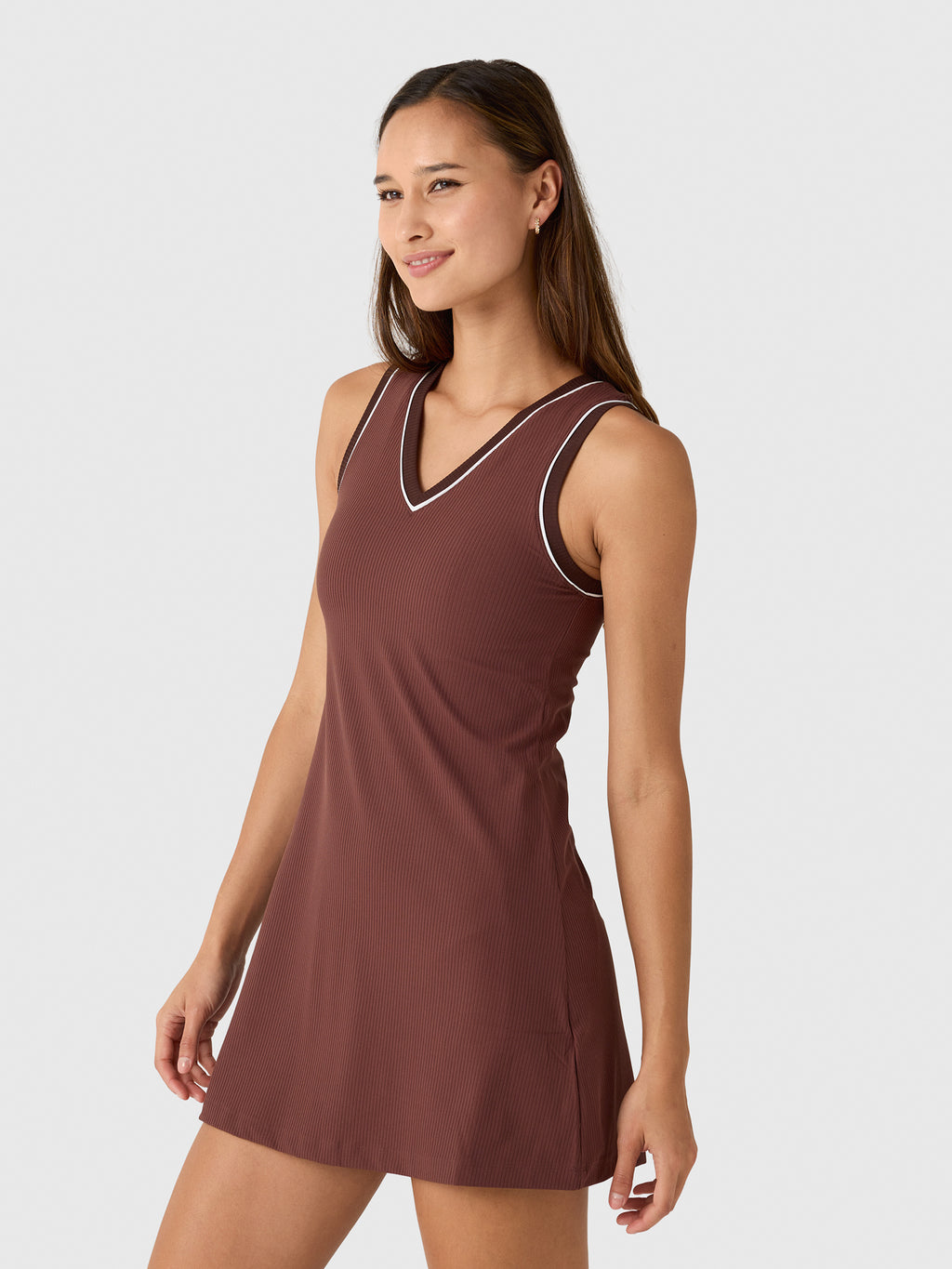 Varley Women's Kalani V-Neck 31" Dress - Saint Bernard