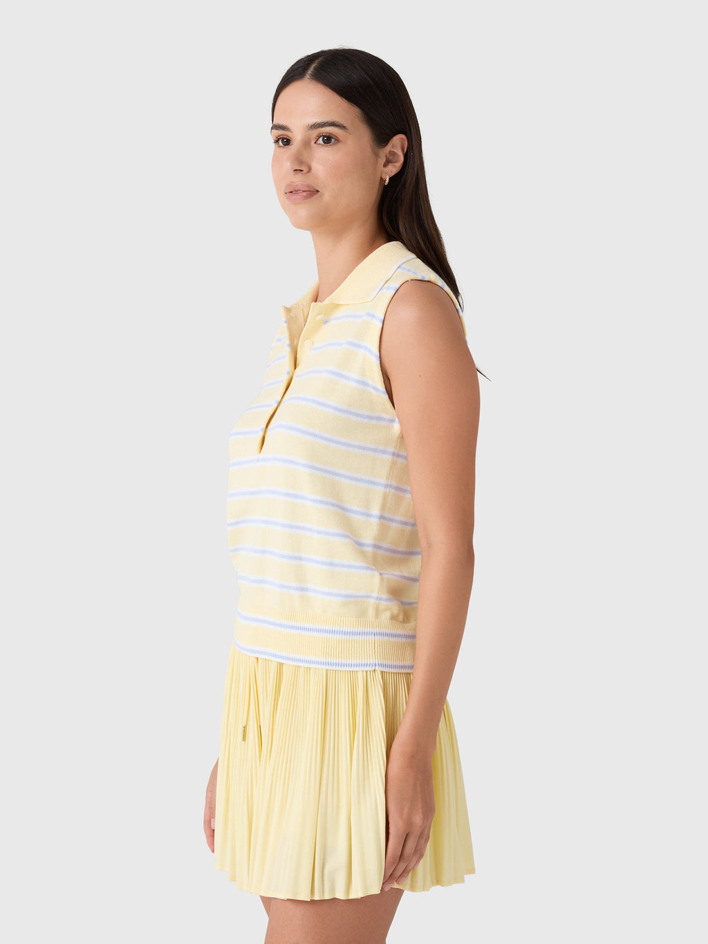 Varley Women's Rue Polo Tank - Saint Bernard