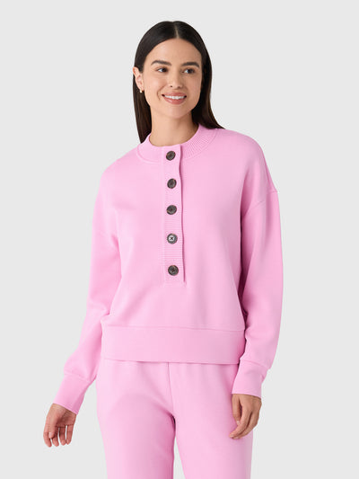 Varley Women's Reena Button Front Sweater - Saint Bernard