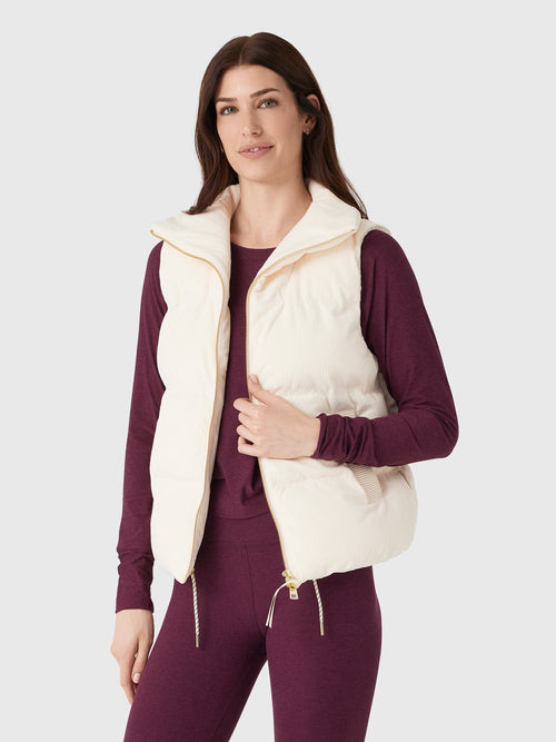 Varley Women's Lilah Cord Puffer Vest - Saint Bernard