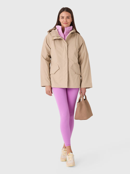 Varley Women's Orlen Short Rain Jacket - Saint Bernard