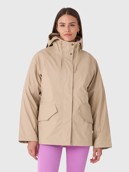 Varley Women's Orlen Short Rain Jacket - Saint Bernard