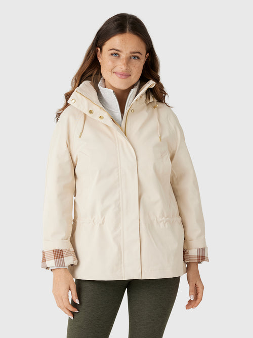 Varley Women's Etta Short Rain Jacket - Saint Bernard