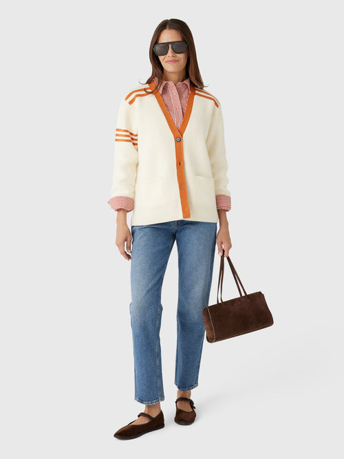 Love Note Women's Varsity Sweater - Saint Bernard
