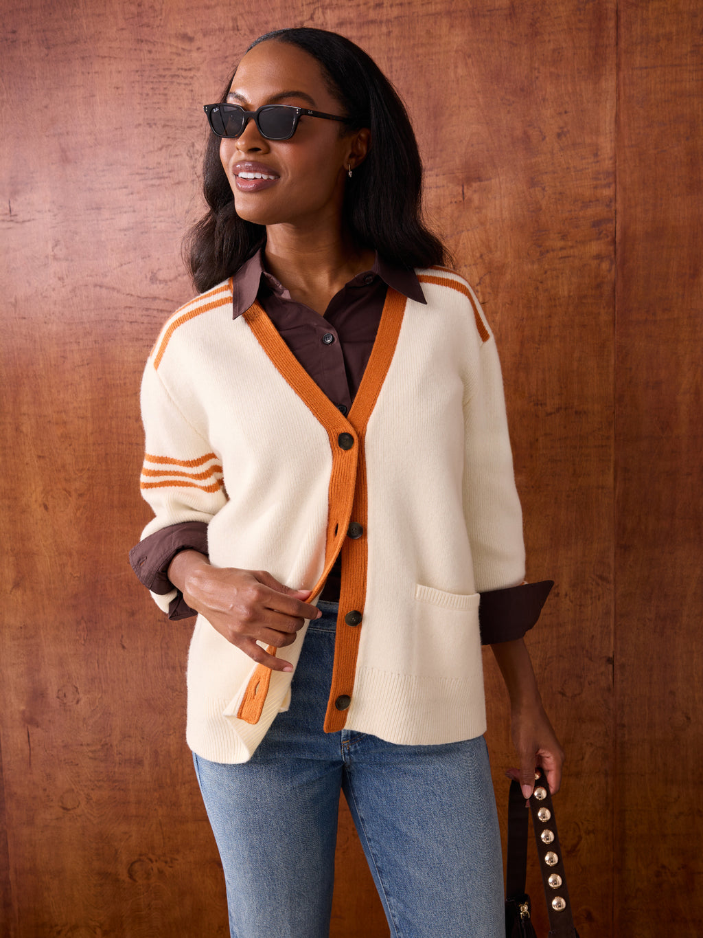 Love Note Women's Varsity Sweater - Saint Bernard