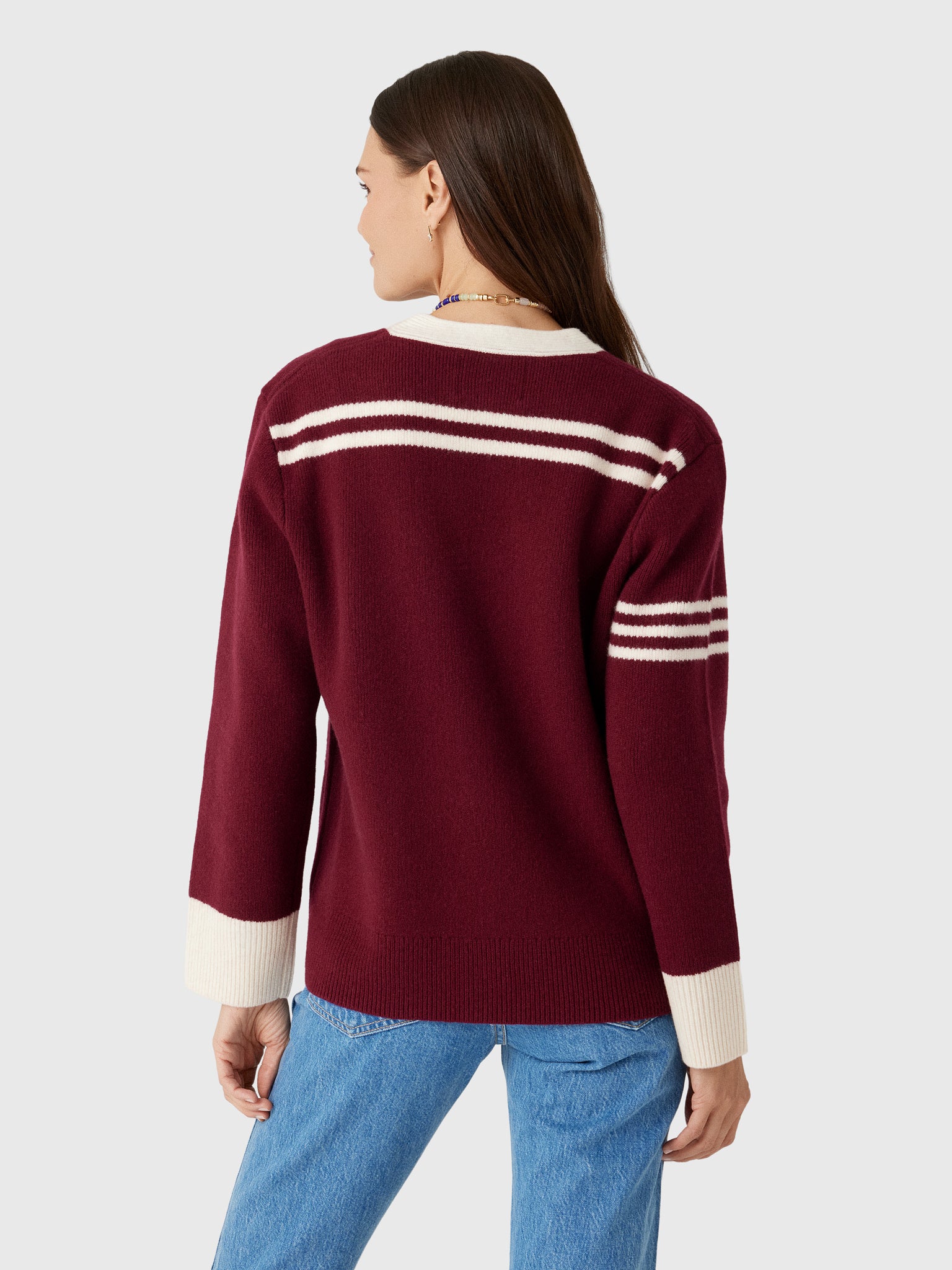 Love Note Women's Varsity Sweater - Saint Bernard