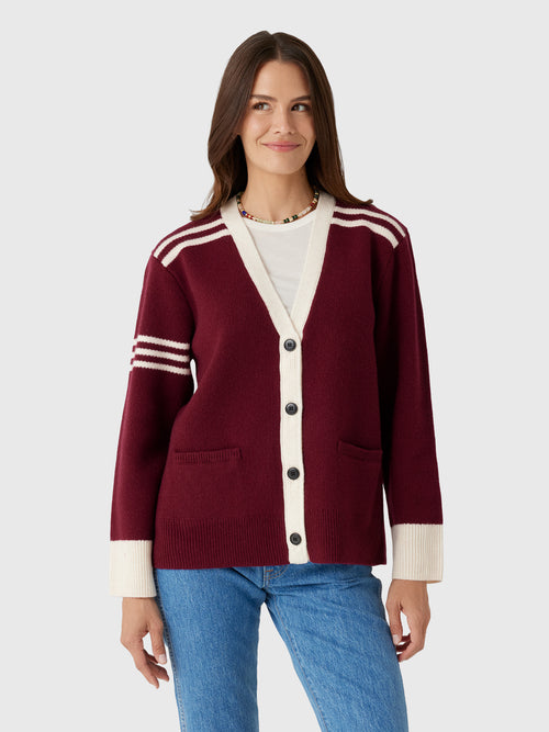 Love Note Women's Varsity Sweater - Saint Bernard