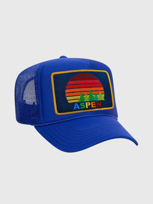Aviator Nation Aspen Sunset Trucker Hat