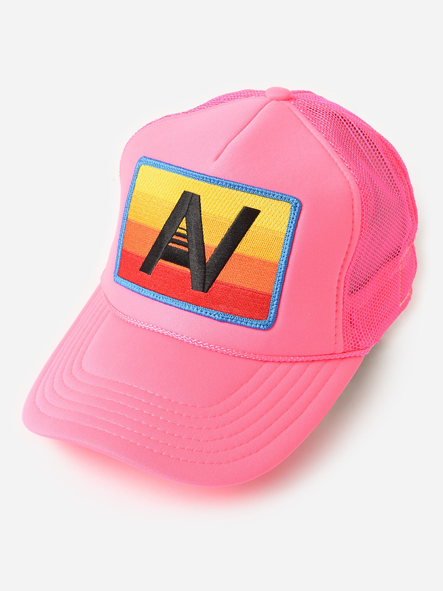 Aviator Nation Logo Rainbow Vintage Trucker Hat - Saint Bernard