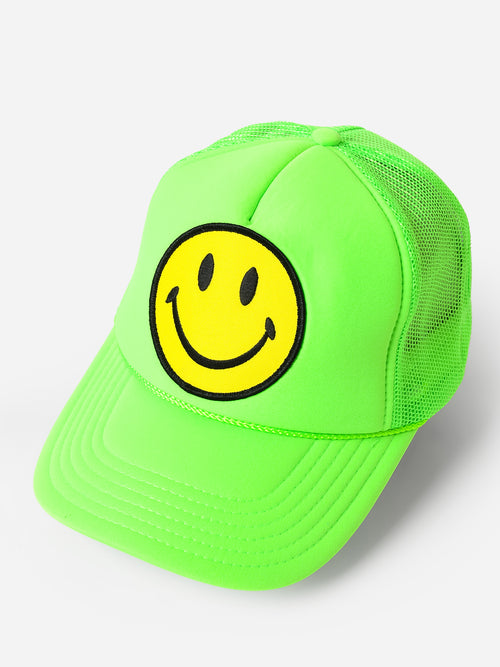 Aviator Nation Smiley Vintage Trucker Hat