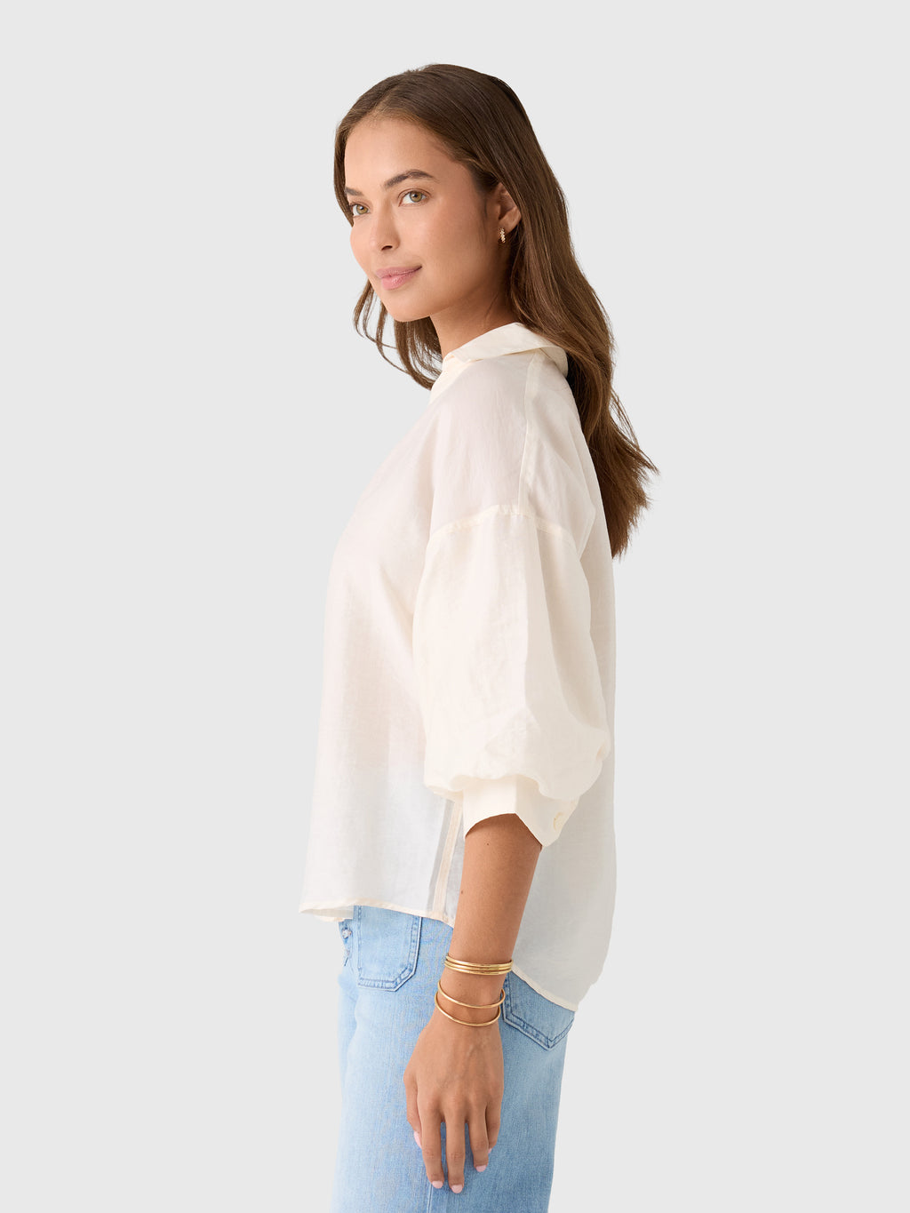 Brochu Walker Women's The Kate Voile Shirt - Saint Bernard