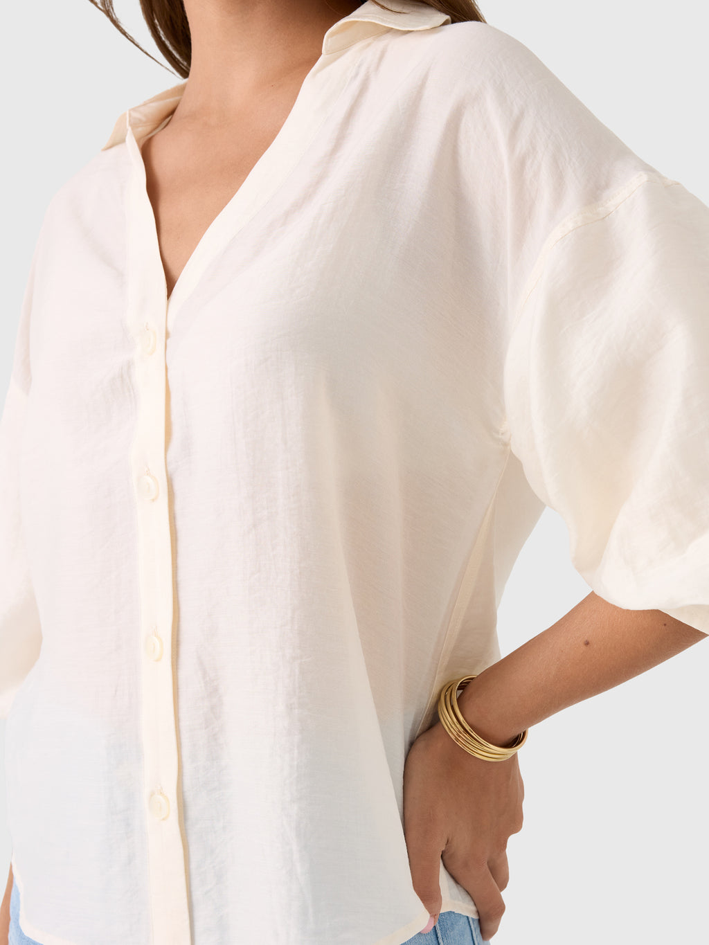 Brochu Walker Women's The Kate Voile Shirt - Saint Bernard