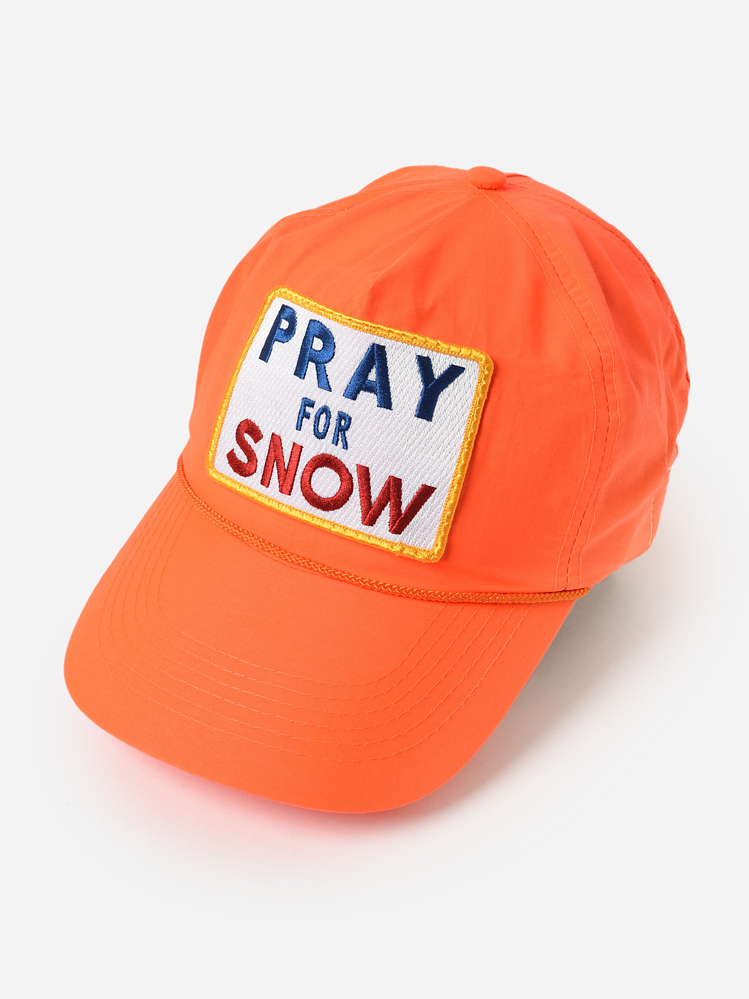 Aviator Nation Pray For Snow Vintage Trucker Hat - Saint Bernard