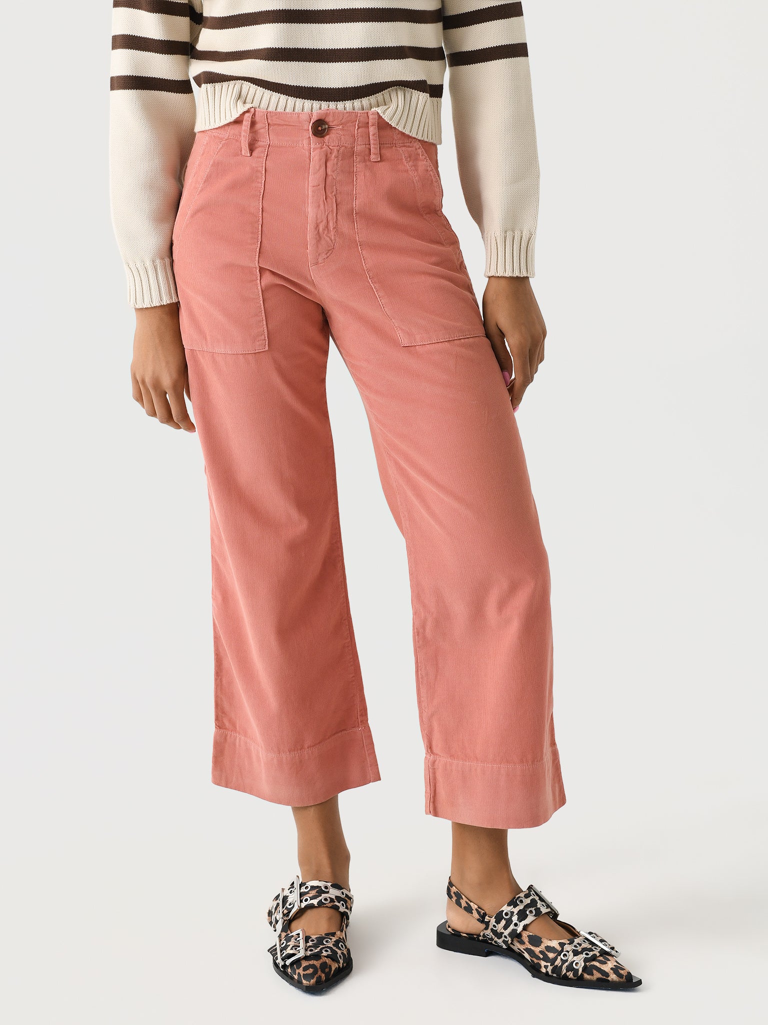 Velin Corduroy Knit Pants