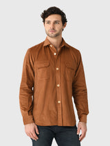 Maria Santangelo Men's Corduroy Shirt - Saint Bernard