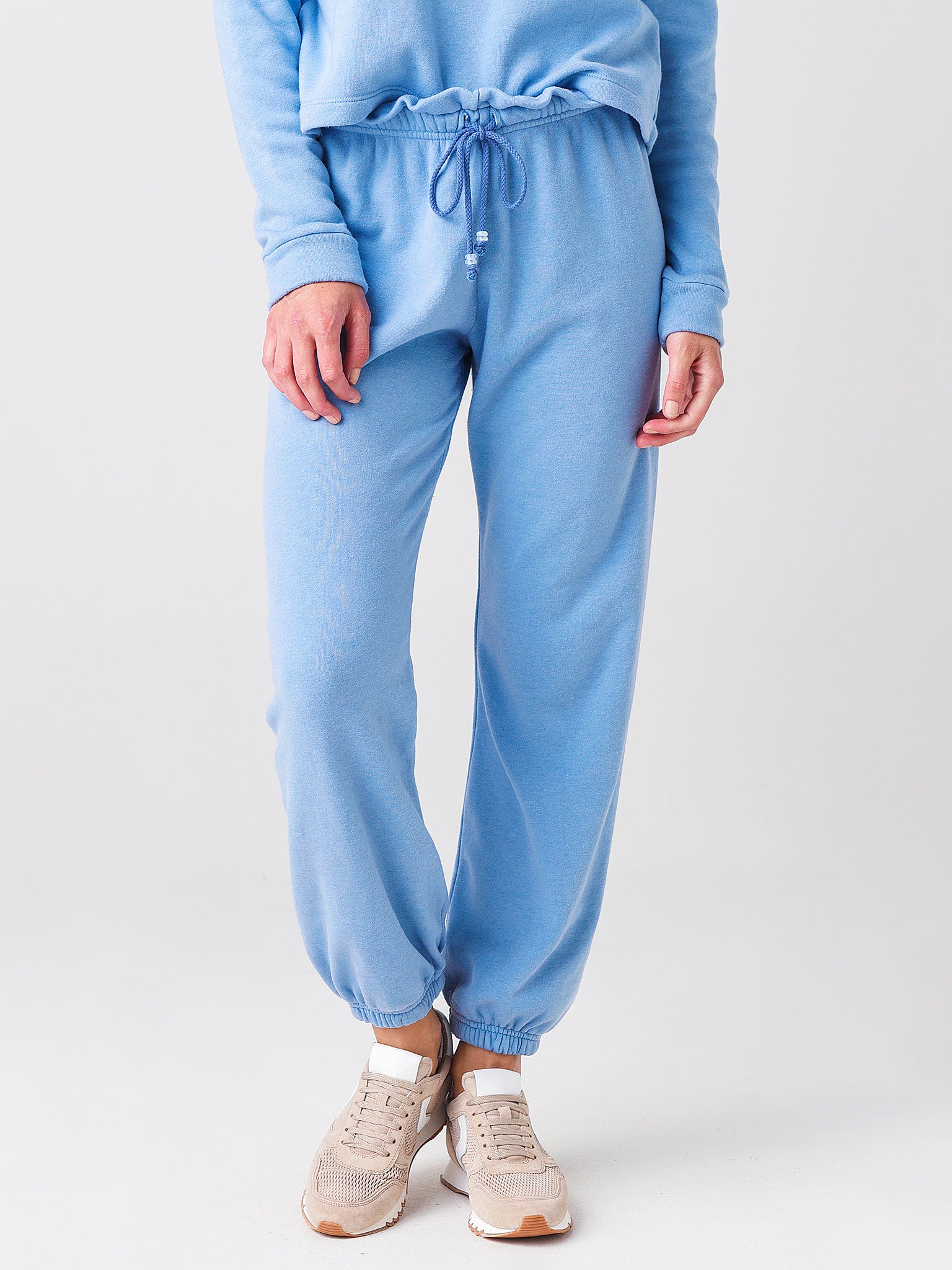 DONNI. Women's Vintage Fleece Gemstone Sweatpant - Saint Bernard