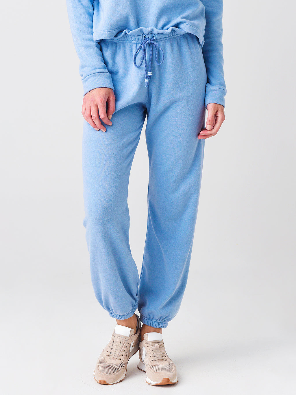 DONNI. Women's Vintage Fleece Gemstone Sweatpant - Saint Bernard