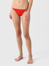 ViX Women's Firenze Paige Detail Brazilian Bikini Bottom - Saint Bernard