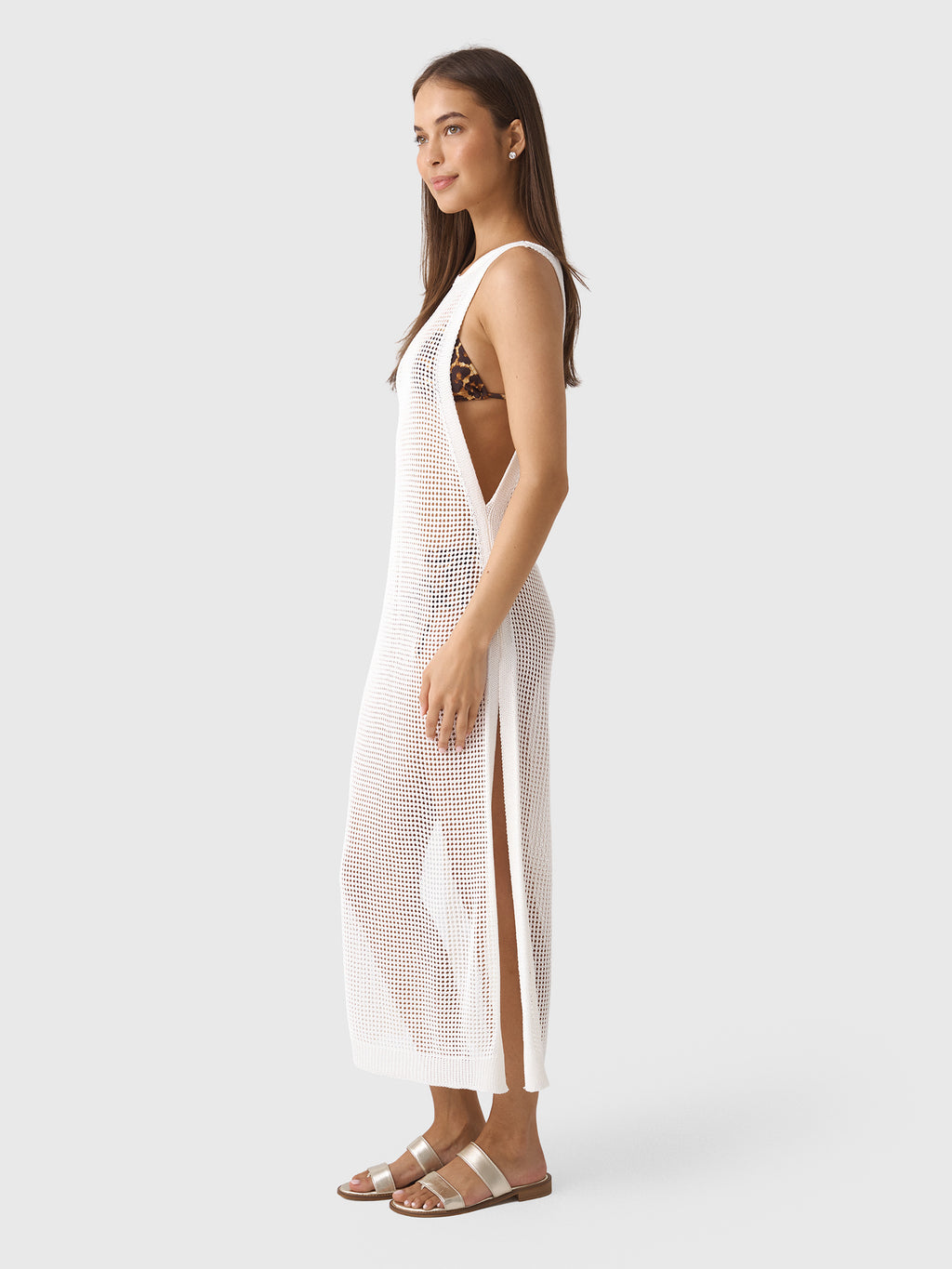 ViX Women's Knit Hanna Long Cover-Up - Saint Bernard