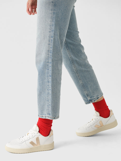 VEJA Women's V-10 Leather Sneaker