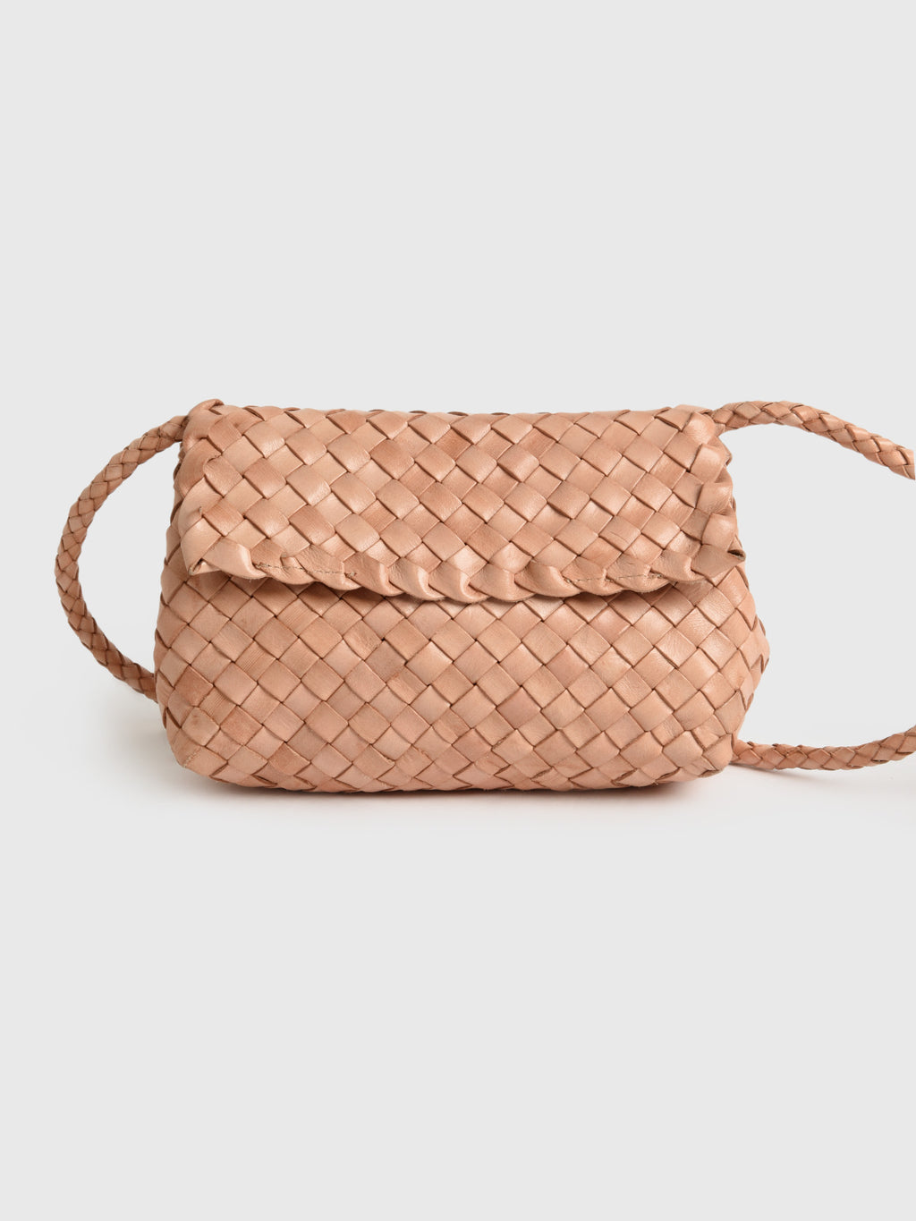 Loeffler Randall Vinnie Woven Crossbody - Saint Bernard