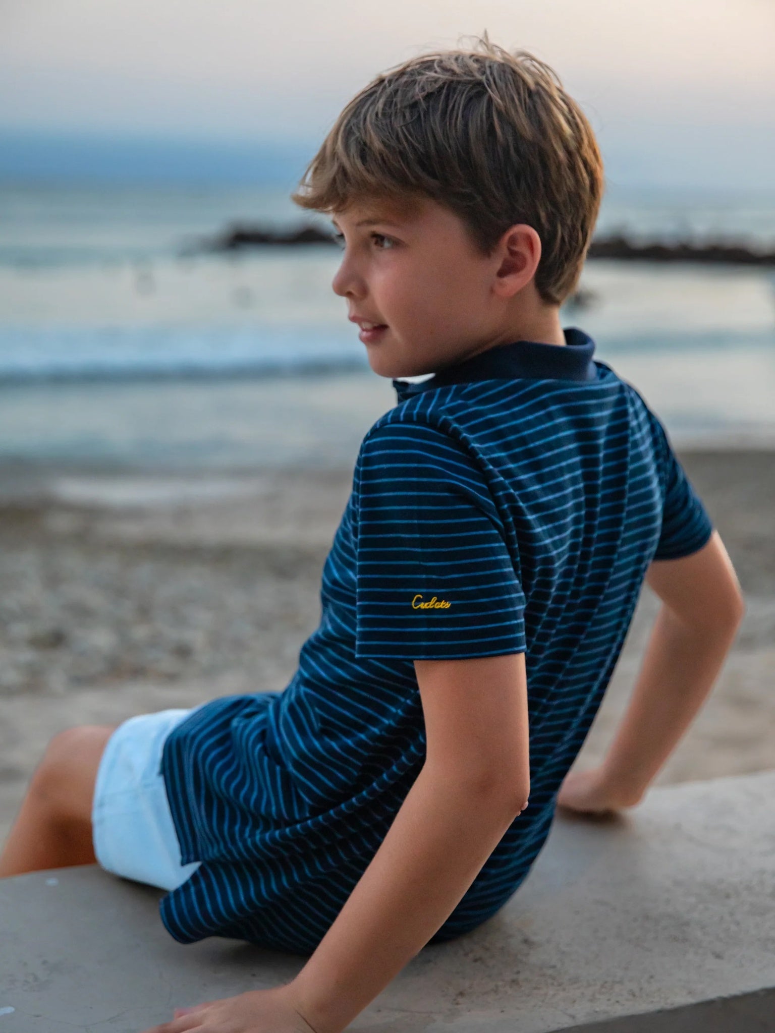 Cadets Boys' Vintage Washed Classic Polo - Saint Bernard