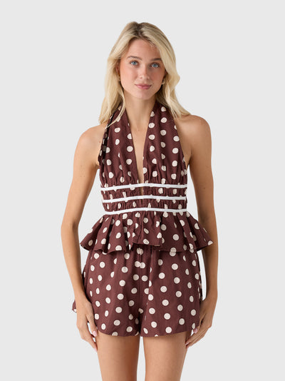 Juillet Women's Violet Top - Saint Bernard