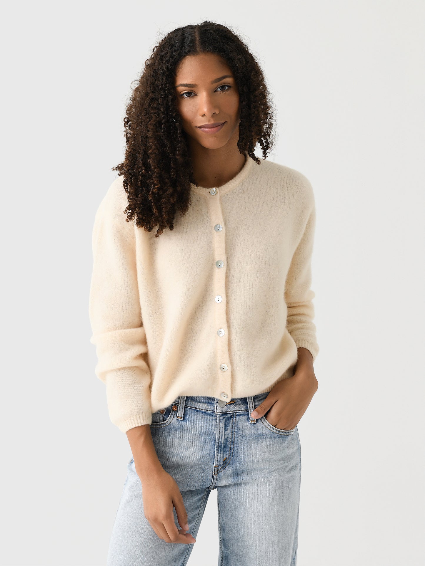 American Vintage Women's Vitow Cardigan - Saint Bernard