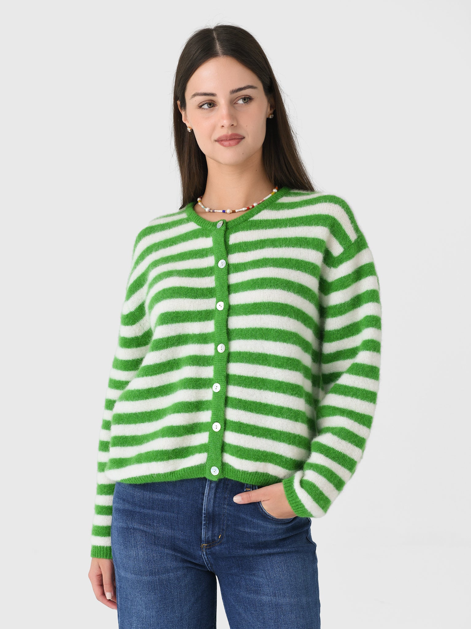 American Vintage Women's Vitow Cardigan - Saint Bernard