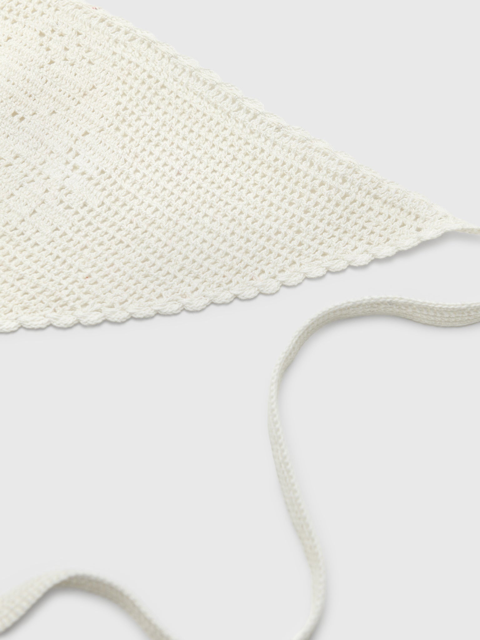 Loeffler Randall Viv Crochet Scarf - Saint Bernard