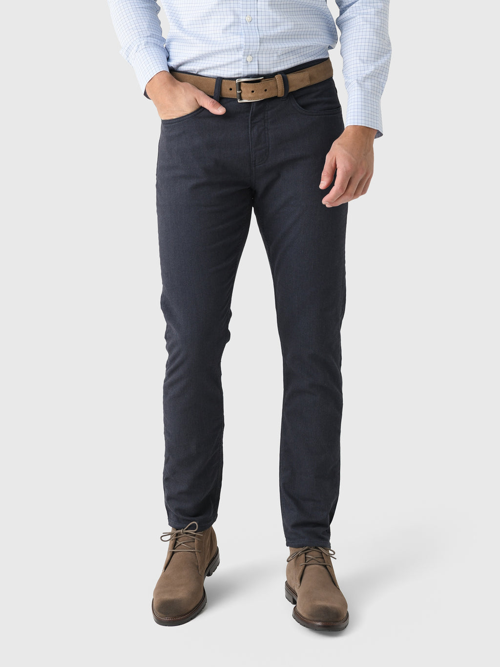 Rodd And Gunn Men's Motion Melange Straight Fit Jean - Saint Bernard