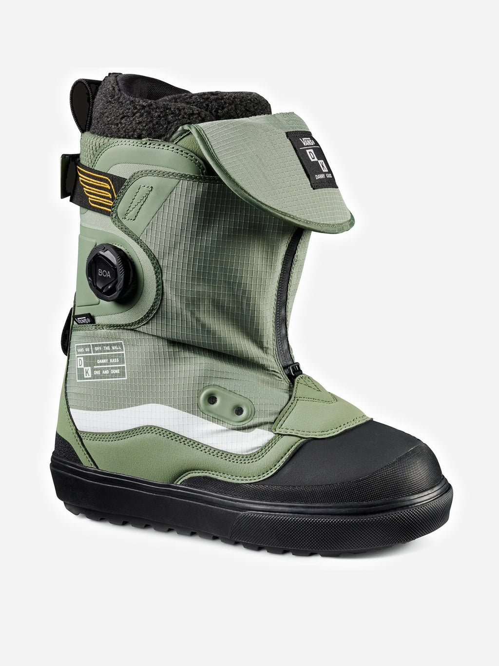 Vans Men's One & Done Danny Kass Snowboard Boots 2024 - Saint Bernard