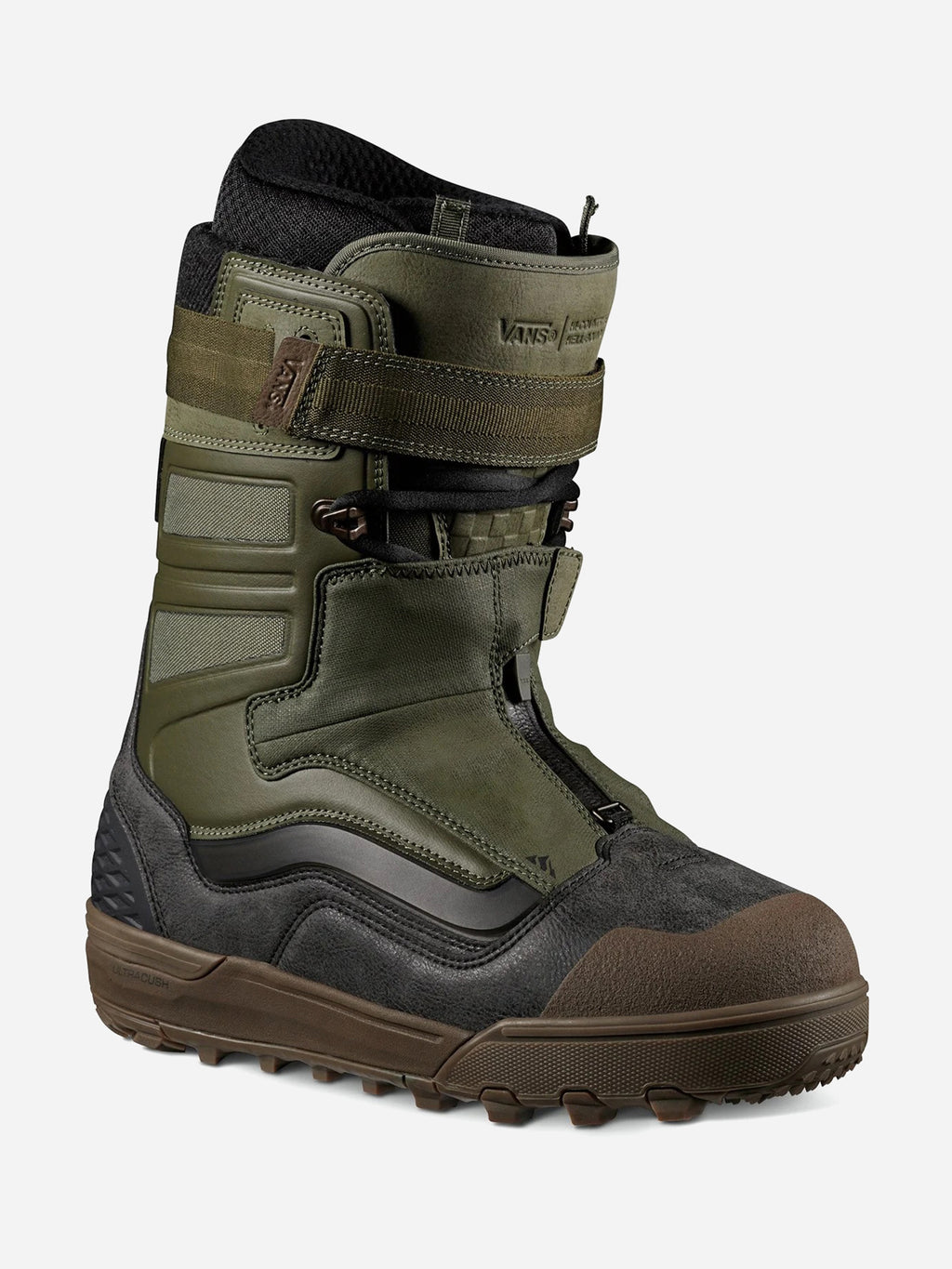 Vans Men's Hi-Country & Hell-Bound Snowboard Boots 2024 - Saint Bernard