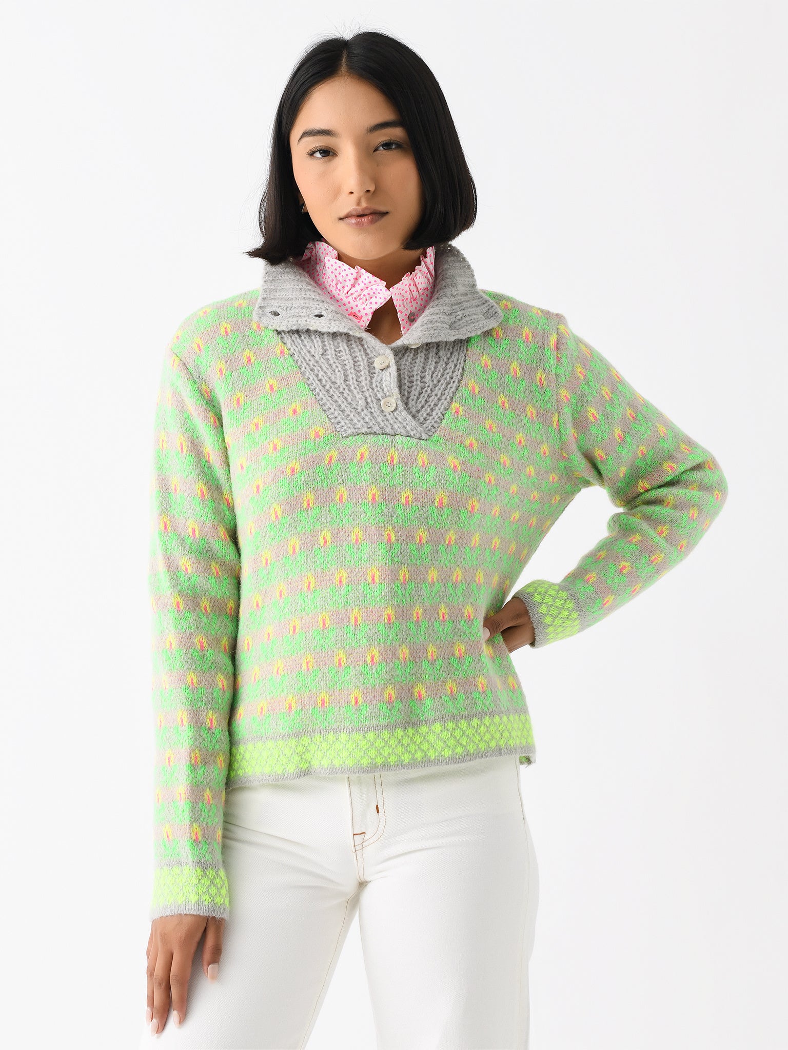 Dr Bloom Women's Voltereta Sweater - Saint Bernard