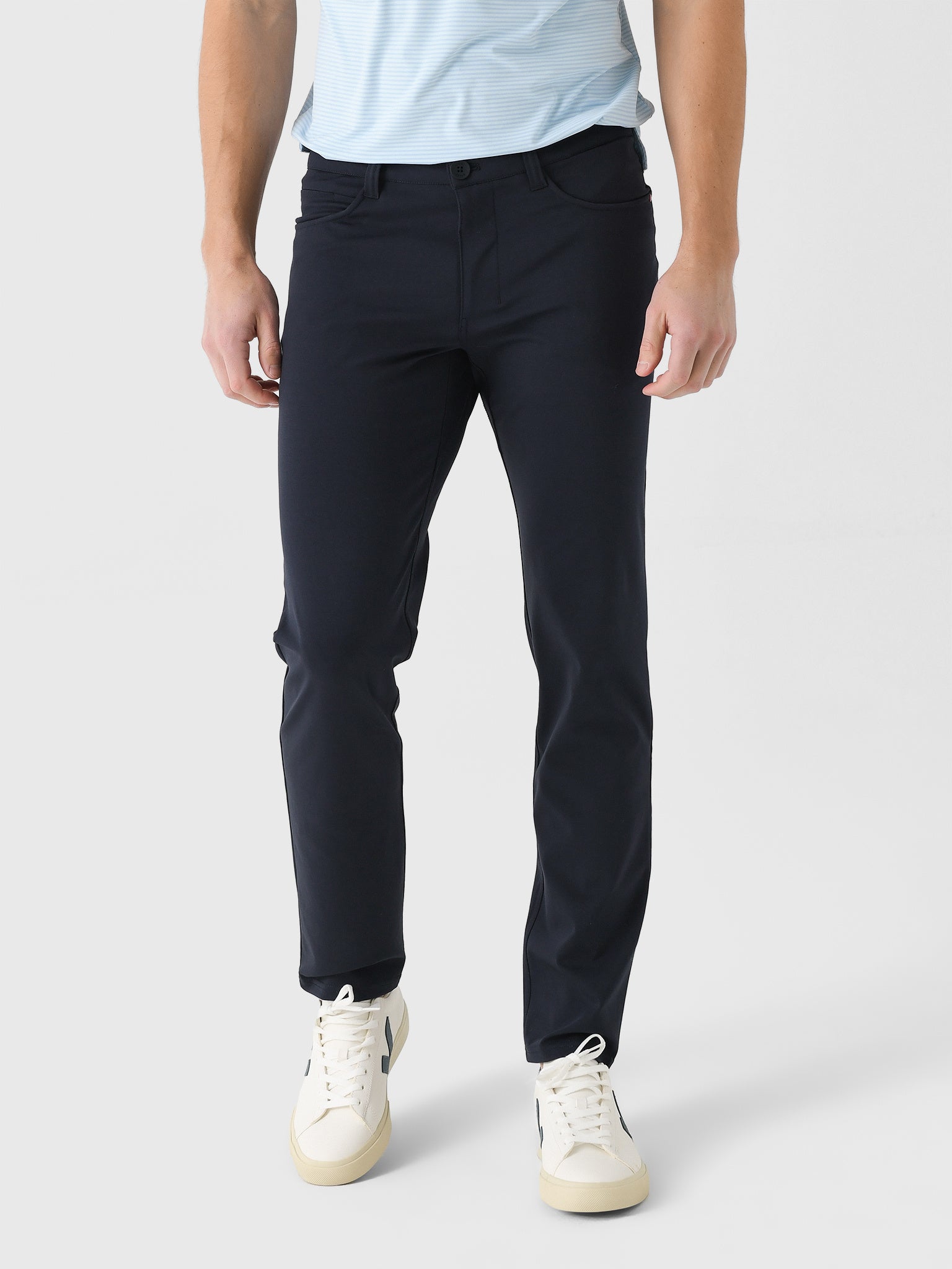 RYE51 Men's The Voyager 5-Pocket Performance Pant - Saint Bernard