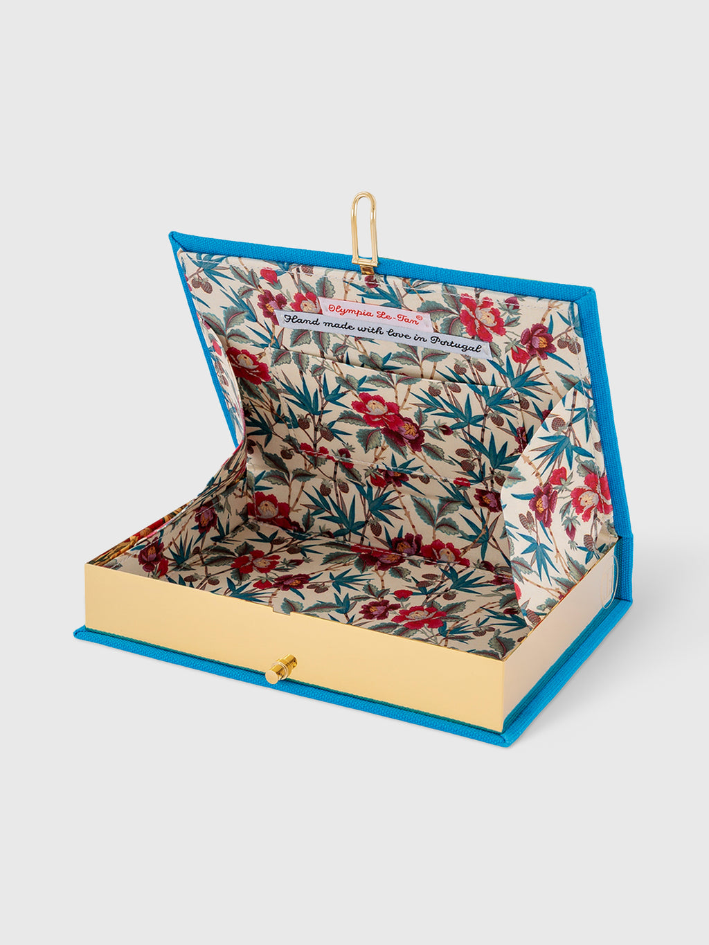 Olympia Le-Tan Lettres de Capri Book Clutch - Saint Bernard