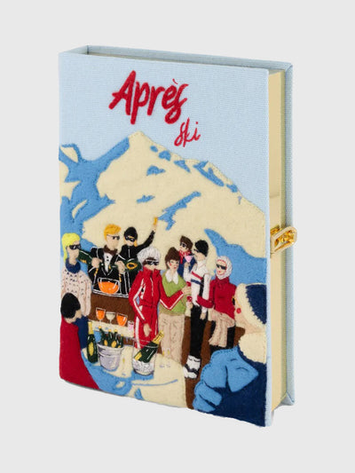 Olympia Le-Tan Aprés Ski Book Clutch - Saint Bernard