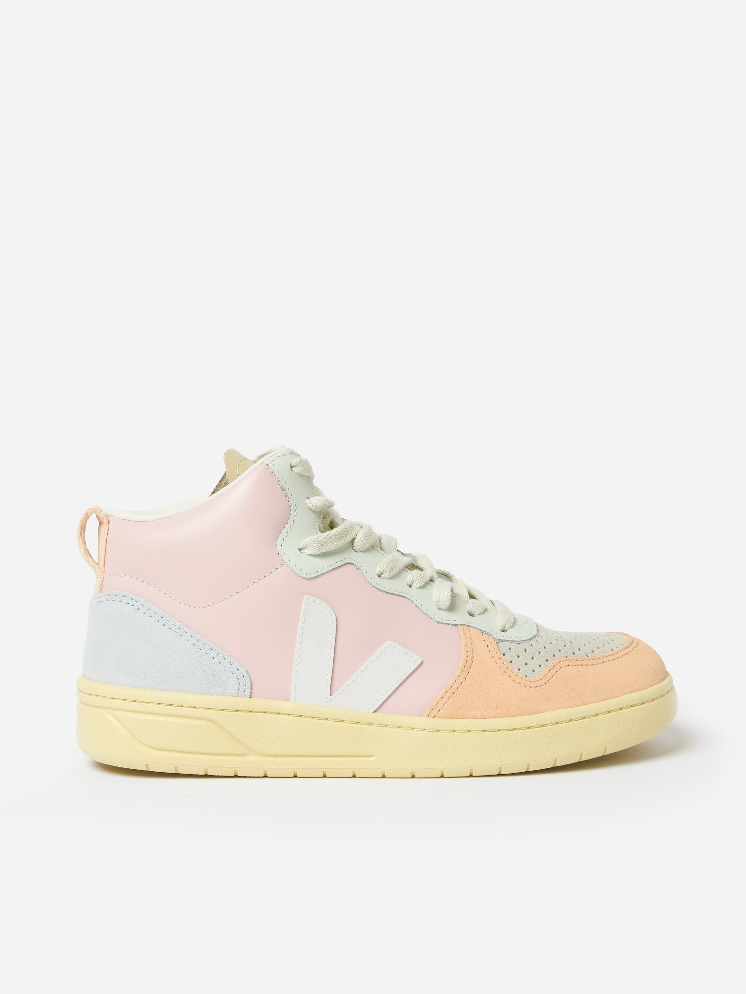 VEJA Women's V-15 Leather Sneaker - Saint Bernard