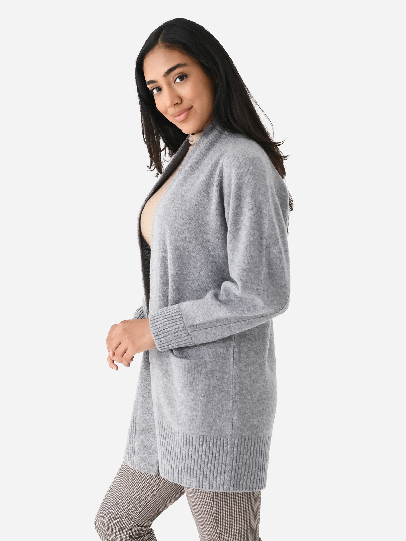 Vince Women's Cashmere Open Front Cardigan – Saint Bernard