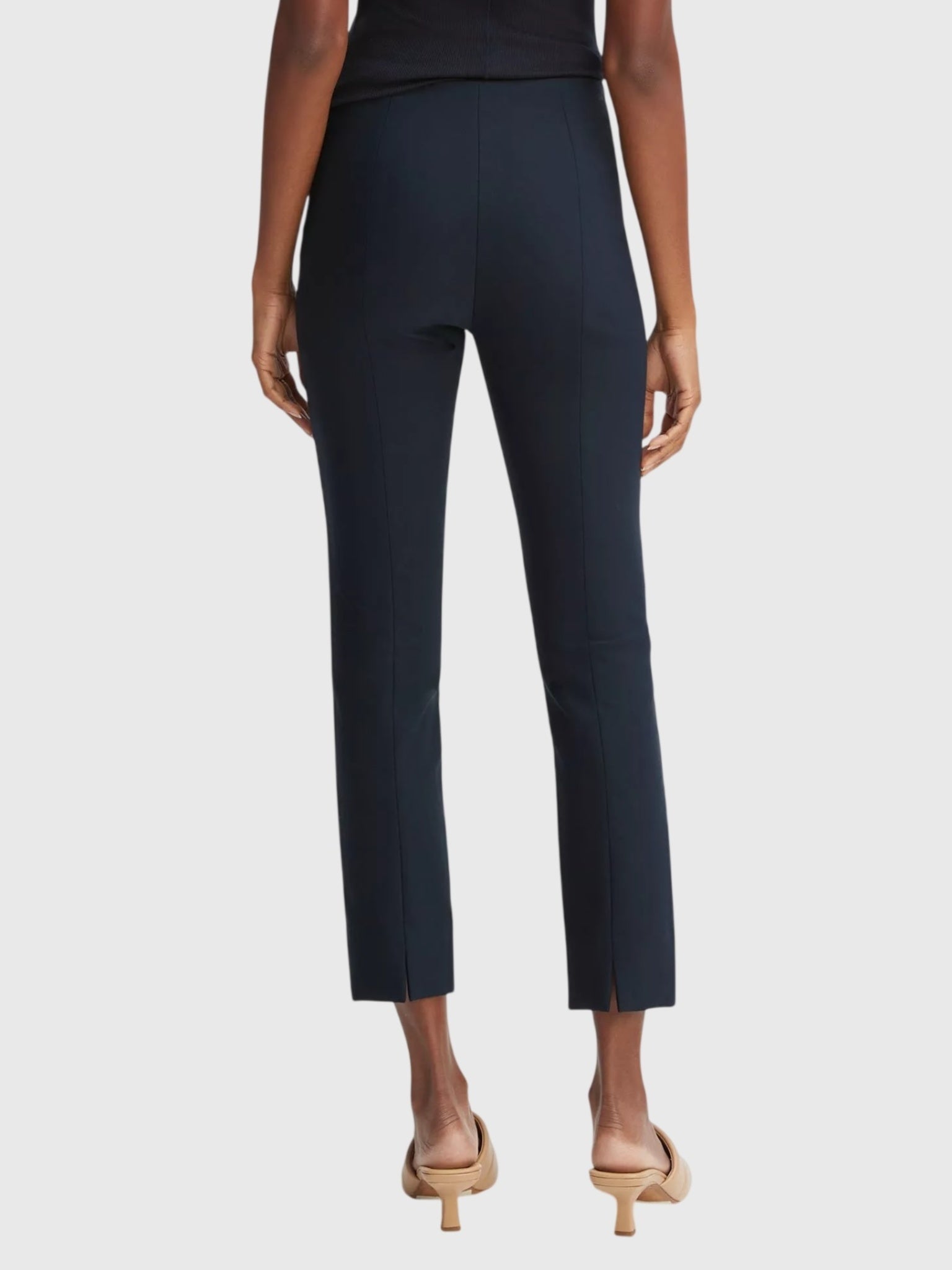 Vince Women's Bobbi High-Rise Stitch-Seam Ponte Legging