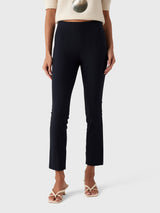 Vince Women's Bobbi High-Rise Stitch-Seam Ponte Legging