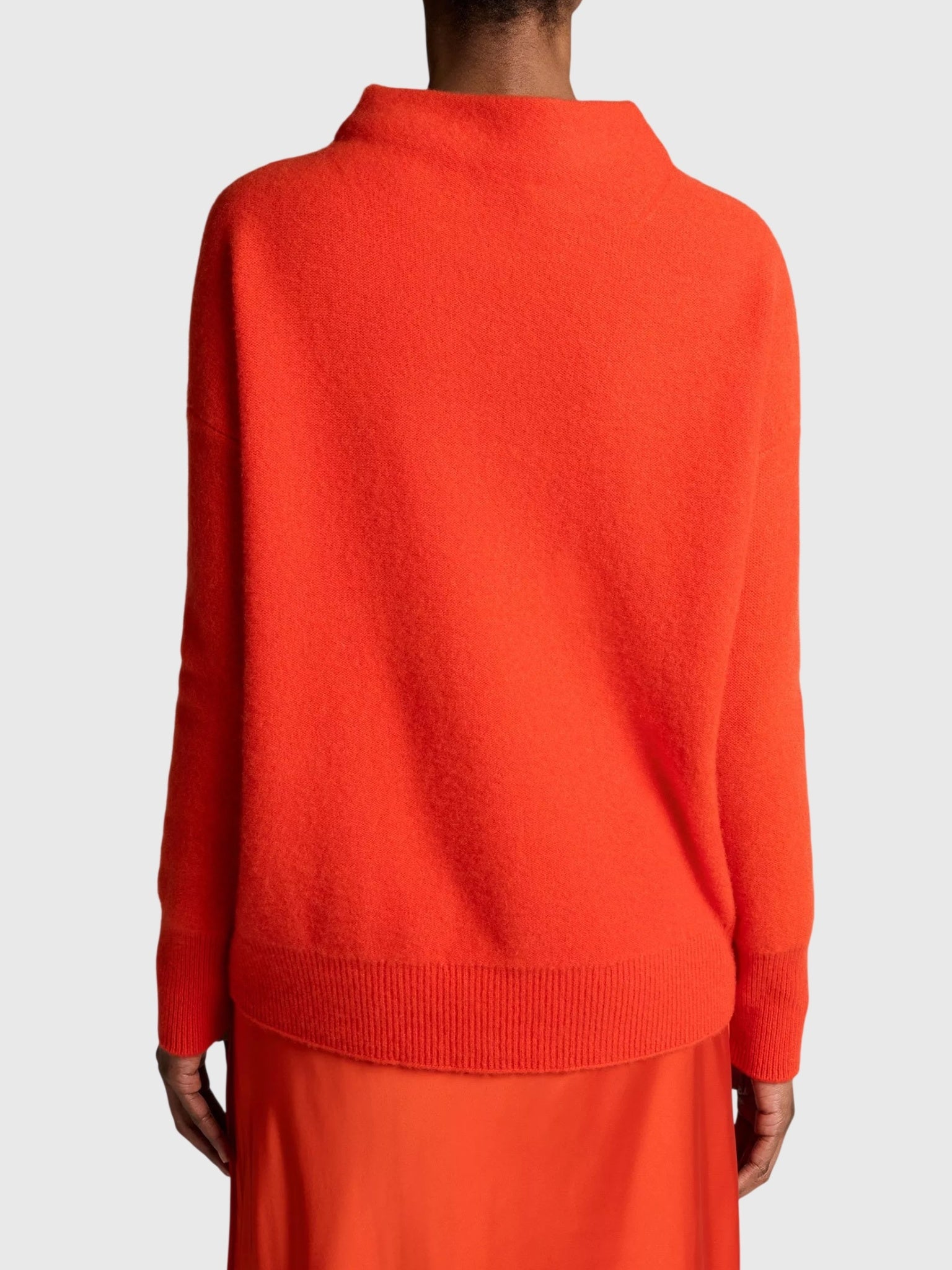Vince Women's Plush Cashmere Funnel-Neck Sweater