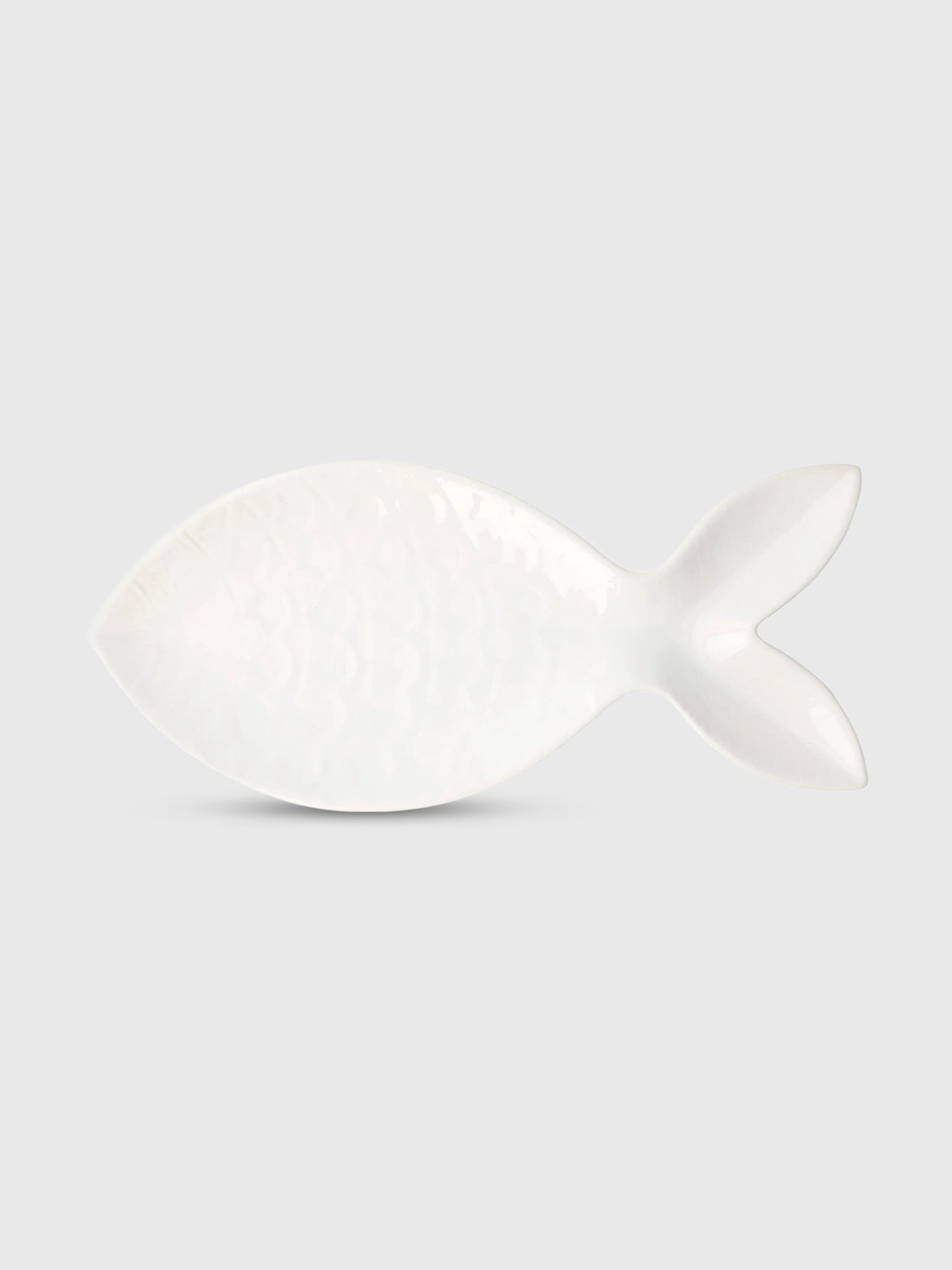 Vietri Santorini Large Figural Fish Platter - Saint Bernard